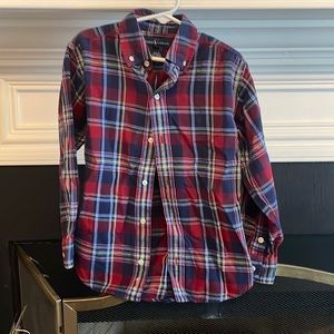Boys Ralph Lauren long sleeved button down shirt size 6